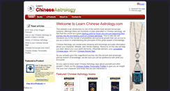 Desktop Screenshot of learnchineseastrology.info